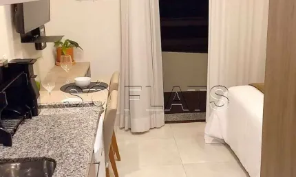 Studio Jacques Pilon, disponível para venda com 27m² e 01 dormitório