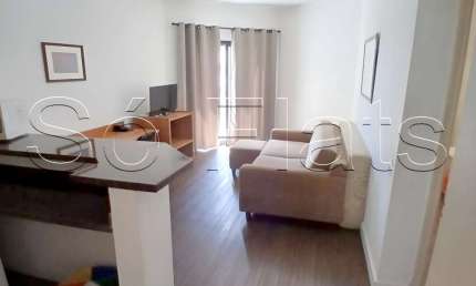 Flat no Space Valley disponível para locação contendo 36m², 1 dormitório e 1 vaga de garagem.
