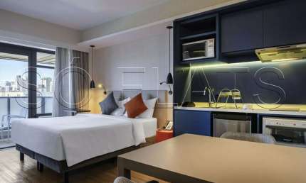 Flat Mercure SP Barra Funda, disponível para venda com 32m², 1 dormitório e 1 vaga