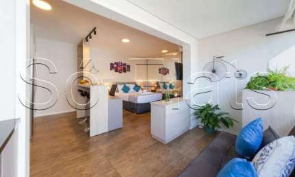 Line Up, apartamento no modelo Studio disponível para venda com 36m², 1 dormitório e 1 vaga