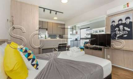 Line Up, apartamento no modelo Studio disponível para venda com 35m², 1 dormitório e 1 vaga