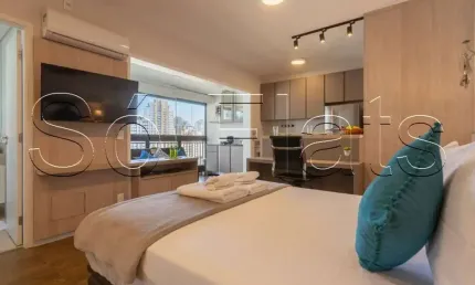 Line Up, apartamento no modelo Studio disponível para venda com 36m², 1 dormitório e 1 vaga
