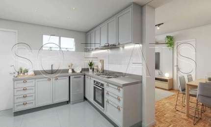 Apartamento à venda no Jardim Paulista, com 100m², 3 dormitórios e 1 vaga de garagem