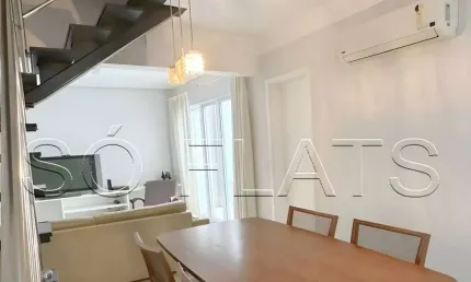 Option Paraiso duplex para venda com 70m², 01 dorm e 02 vagas de garagem