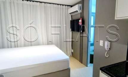 Residencial Go Balkon, apto disponível para locação contendo 26m² e 1 dormitório no Campo Belo.