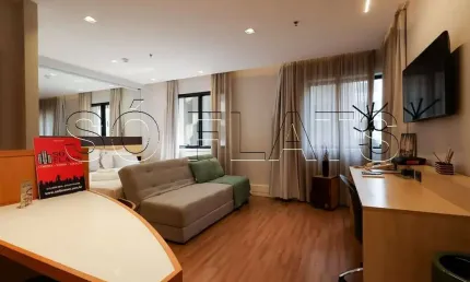 Flat transamerica faria lima, disponível para venda com 28m², 1 dormitório e 1 vaga