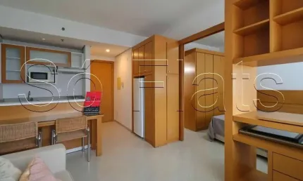Flat no Comfort Alphaville com 32m², 1 dormitório e 1 vaga de garagem para locação em Alphaville.