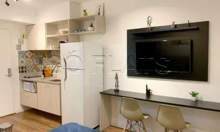 Setin downtown luz, apto com 22m², 01 dormitório disponível para venda