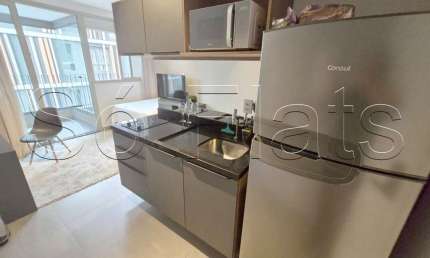 Studio no VN Melo Alves disponível locação 30m², 1 dormitório no bairro do Jardim Paulista.