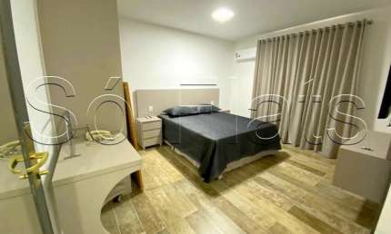 Interative com 46m², 1 dormitório e 1 vaga disponível para locação nos Jardins.