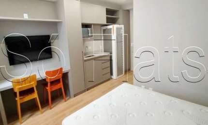 Studio Atmosfera 360°, flat disponível para locação contendo 21m² e 1 dormitório.