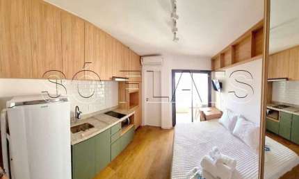 Klabin Paulista, Studio disponivel para venda com 22m² e 1 dormitório.
