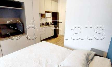 Lindo Residencial Think Home República disponível para venda com 22m² e 1 dormitório
