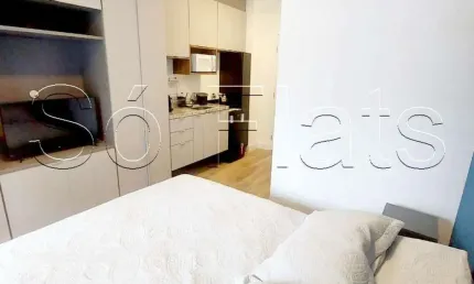 Lindo Residencial Think Home República disponível para venda com 22m² e 1 dormitório