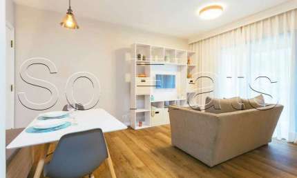Flat Golden Tower disponível para venda com  01 dorm e 01 vaga de garagem