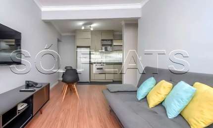 Flat São Paulo Suíte Service disponível para venda com 38m² e 01 vaga de garagem