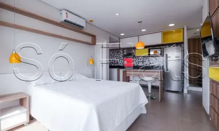 You now aclimação, flat disponível para locação com 35m², 01 dormitório e 01 vaga de garagem.
