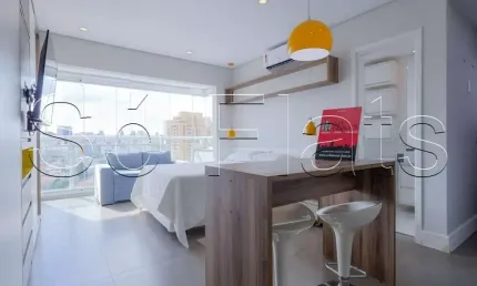 You now aclimação, studio disponível para locação com 35m², 01 dormitório e 01 vaga de garagem.