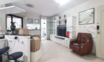 Flat Free Flex disponível para venda com 55m², 1 dormitório e 2 vagas de garagem