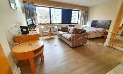 Flat com 2 dormitórios a 800m da Avenida Paulista Perfeita localização no Jardim Paulista.