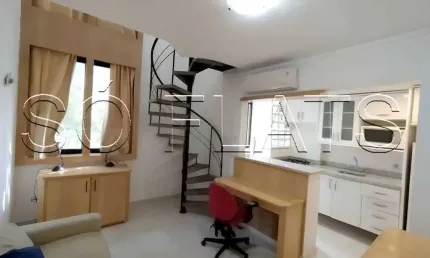 Duplex york, apartamento disponível para venda com 44m², 01 dormitório e 01 vaga