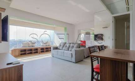 Residencial Air Campo Belo disponível para locação com 50m², 01 dorm e 01 vaga de garagem