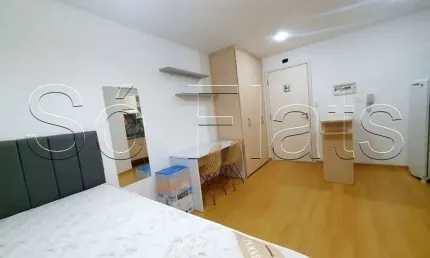 Apartamento no Studio Home com 27m², 1 dormitório e 1 vaga disponível para locação na Consolação