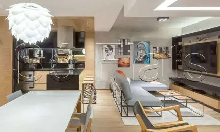 BHD Ibirapuera, Apto disponível para venda com 118m², 1 dormitório e 2 vagas de garagem