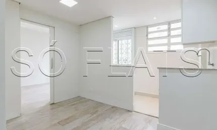Apartamento no s jardins com 01 dormitório próximo ao hospital sírio-libanês.