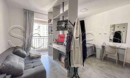 Residencial Ascent Paulista, flat disponível para locação contendo 31m² e 1 dormitório.