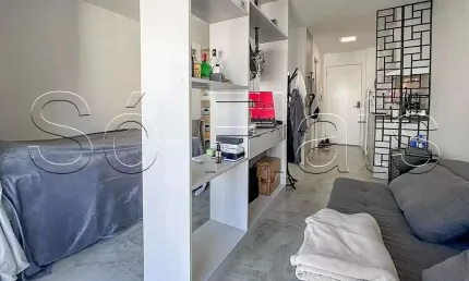 Residencial ascent paulista, studio disponível para locação contendo 31m² e 1 dormitório.