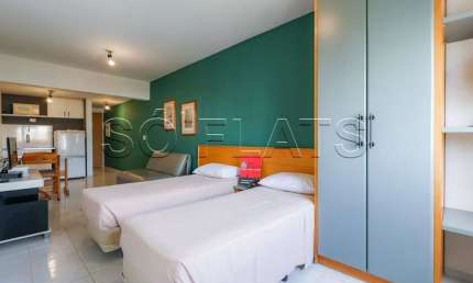 Flat Waldorf disponível para venda com 28m², 1 dormitório e 1 vaga de garagem