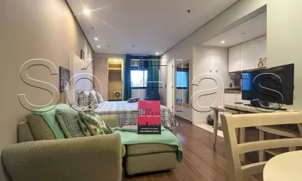 Flat São Paulo Nações Unidas, disponível para venda com 27m² e 01 vaga de garagem