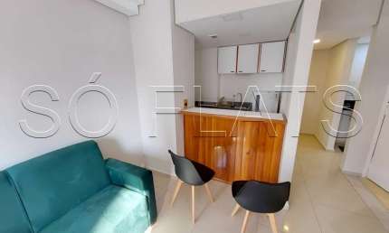 Flat QI Inteligence disponível para venda com 38m², 01 dorm e 01 vaga de garagem