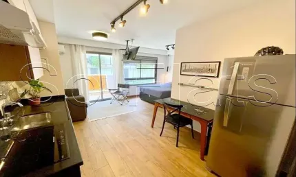 Studio Diseno Pinheiros disponível para venda com 32m² e 1 dormitório