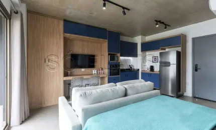 Residencial On Melo Alves, Studio disponível para venda com 33m², 1 dormitório e 1 vaga