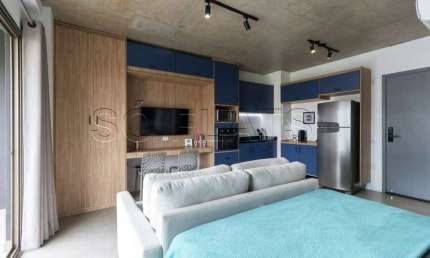 Residencial On Melo Alves, Studio disponível para venda com 33m², 1 dormitório e 1 vaga