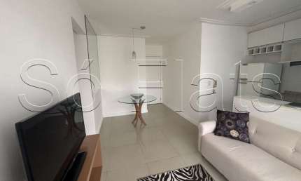 Residencial Wonder Morumbi, flat disponível para locação contendo 2 dormitórios e 1 vaga de garagem.