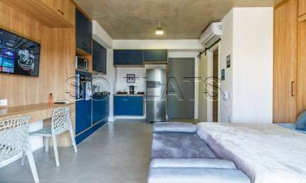 Residencial On Melo Alves, Studio disponível para venda com 34m², 1 dormitório e 1 vaga