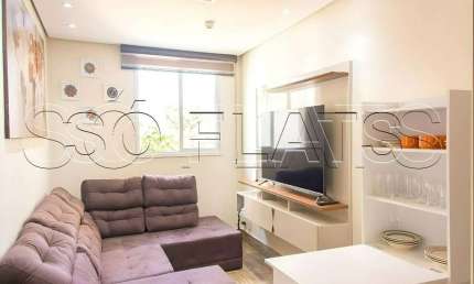 Apto no Blue Tree Santo André contendo 43m², 1 dormitório e 1 vaga, disponível locação no Centro.