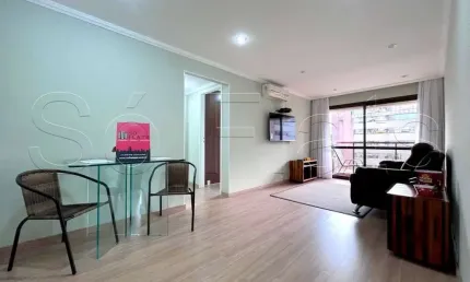 Flat para locação Manhattan ao lado da Avenida Paulista e com fácil acesso ao Hosp das Clinicas.