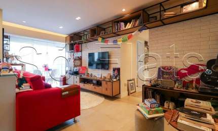 Residencial Chez Vous, apto disponível para locação contendo 71m² 2 dormitórios e 1 vaga em Moema.