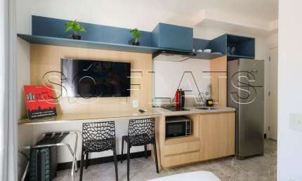 Residencial Haus Mitre Platô Ipiranga, flat no modelo Studio com 19m² e 1 dormitório.