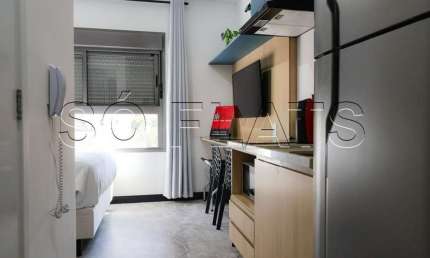 Residencial Haus Mitre Platô Ipiranga, studio no modelo Studio com 19m² e 1 dormitório.