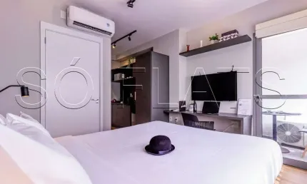 Residencial Z Pinheiros, Studio disponível para venda com 26m² e 1 dormitório