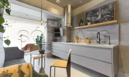 Residencial Summit Pinheiros disponível para venda com 44m², 01 dormitório e 01 vaga de garagem