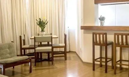 Flat baden baden 54m² 1 dorm, 1 vaga para investir ou morar no campo belo.