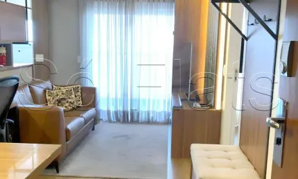 Flat Diogo Home disponível para venda com 47m², 1 dormitório e 1 vaga de garagem