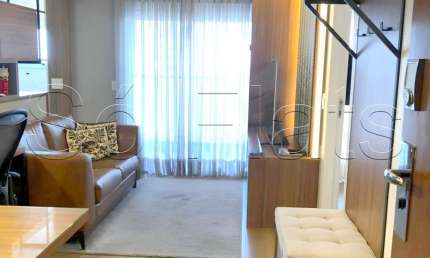 Flat Diogo Home disponível para venda com 47m², 1 dormitório e 1 vaga de garagem