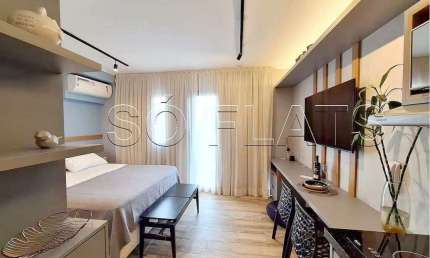 Studio Is Moema disponível para venda com 26m², 01 dormitório